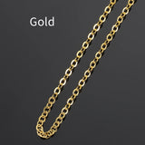 5m Copper Oval Link Necklace Chain for Jewelry Making