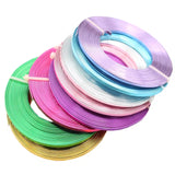 Flat Aluminum Wire for DIY Jewelry Making 5m 3mmX1mm