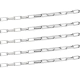 5m Stainless Steel Open Hollow Venetian Box Chain 3.2x8mm