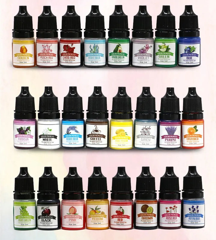 5ml Epoxy Resin Pigment Crystal Dye For Silicone Mold Making Jewelry Tools