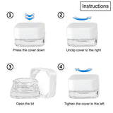 5ml Cream Jars Cosmetics Packaging 10Pcs