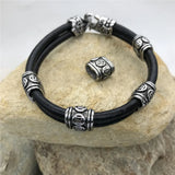 5mm Double Hole European Charm Beads for Bracelet DIY