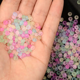 6/0 Frosted Glass Beads Loose Seed Beads for Jewelry Making Diy