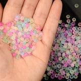 6/0 Frosted Glass Beads Loose Seed Beads for Jewelry Making Diy