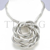 Colorful Flexible Twisted Snake Necklace, 1pcs/pack