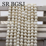 5mm Sea Bamboo Coral Round Stone Beads for Jewelry Making