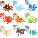 5mm Multicolor Glass Seed Beads 1Bottle