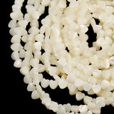 5mm Heart Shape Natural Mother of Pearl Shell Beads For Jewelry Making