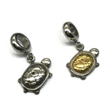 316l Stainless Steel Turtle Floating Dangles Pendants Charms