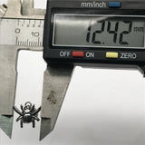 Stainless Steel Spider Pendants Charm Beads for DIY Jewelry Making