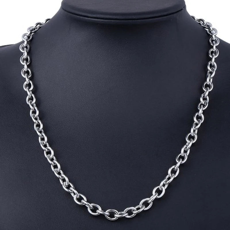 5mm Love Pendant Necklace For Men Women