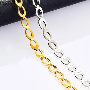5mm Stainless Steel Chain Necklace for Men and Women - DIY Jewelry Accessory