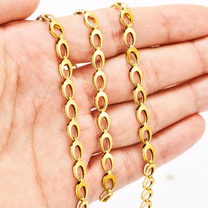 5mm Stainless Steel Chain Necklace for Men and Women - DIY Jewelry Accessory