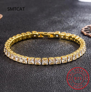 5mm Moissanite Tennis Bracelet & Necklace Set