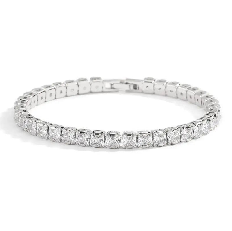 5mm Moissanite Tennis Bracelet & Necklace Set