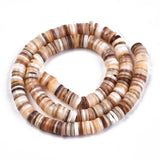 5mm Shell Heishi Beads for DIY Jewelry Making 204~209pcs/Strand