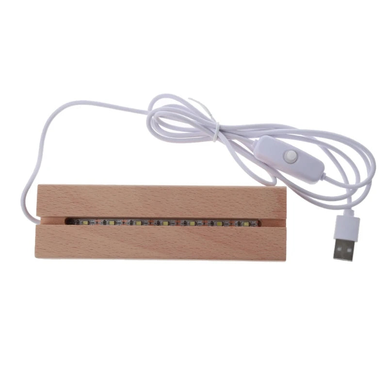 5mm Rectangle LED Lights Display Base for Resin Art