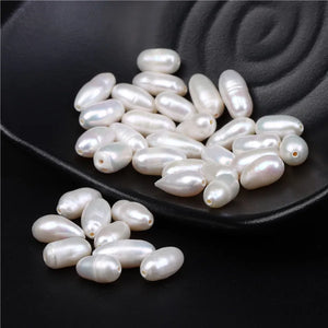 5mm Rice Shape Pearls Beads For Jewelry Bracelet Necklace Making