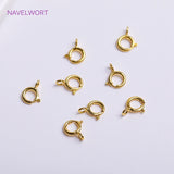 Sterling Silver Round Clasp Hooks for Jewelry Making