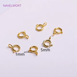 Sterling Silver Round Clasp Hooks for Jewelry Making