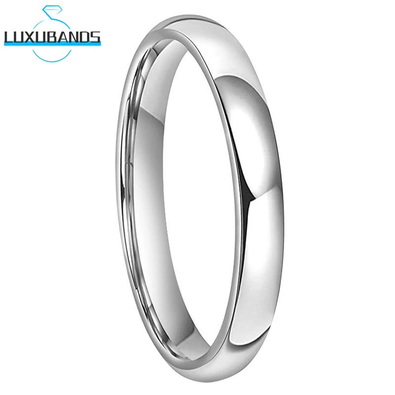 5mm Tungsten Carbide Ring Polished Finish Domed Band