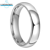 5mm Tungsten Carbide Ring Polished Finish Domed Band