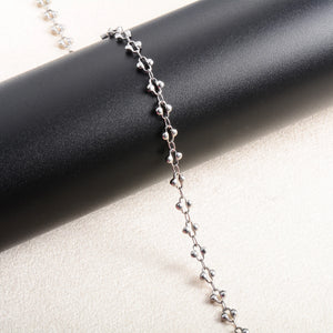 5mm Women's Stainless Steel Link Chain Choker Necklace