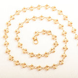 5mm Women's Stainless Steel Link Chain Choker Necklace