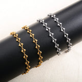 5mm Women's Stainless Steel Link Chain Choker Necklace