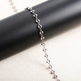 5mm Women's Stainless Steel Link Chain Choker Necklace