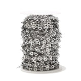 5mm Stainless Steel Hollow Heart Link Chains for DIY Jewelry Making