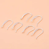 925 Sterling Silver Ear Hook DIY Earring Accessories