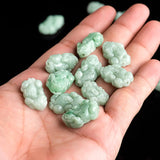 5pc Burmese Jade Pixiu DIY Bracelet Pendant for Women