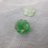 Handcarved Amazonite Flower Gemstone Beads 13mm