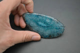5pc Natural Agate Stone Slab Pendant for Jewelry Making