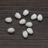5pc Natural Mother of Pearl Shell Beads Flower Shape for Jewelry Making