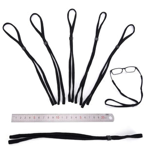 5pc Non-Slip Sunglasses Chain Sport Glasses Cord Eyeglasses Holder