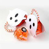 5pc Portable Christmas Halloween Ghost Paper Bag Candy Box Creative Box