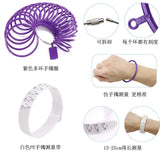 5pc Wooden Bracelet Mandrel Bangle Sizer Wrist Wrapping Jewelry Making Tool Set