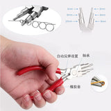 5pc Wooden Bracelet Mandrel Bangle Sizer Wrist Wrapping Jewelry Making Tool Set