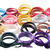 5pc Colorful Bowknot Jelly Bangle Bracelets for Women Jewelry