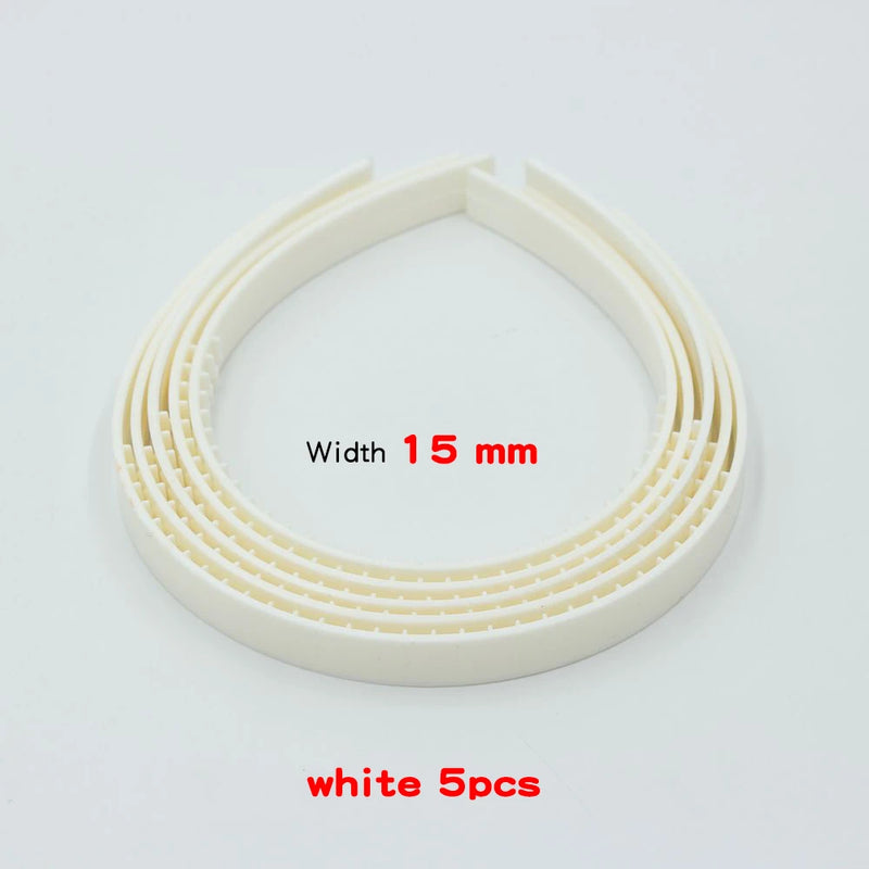 Wide Teeth Hairbands Plastic Headbands Lady Jewelry Findings