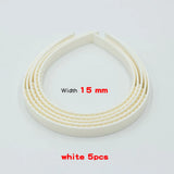 Wide Teeth Hairbands Plastic Headbands Lady Jewelry Findings