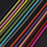 5pcs 3mm Multi-color Iron Snake Chain for Jewelry Making
