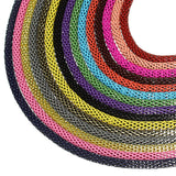 5pcs 3mm Multi-color Iron Snake Chain for Jewelry Making