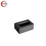 5pcs 15g Mini Graphite Ingot Bar Mould Crucible for Melting Casting