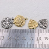 5pcs 15mm Stainless Steel High Eye Charms Pendant DIY Jewelry Unfading