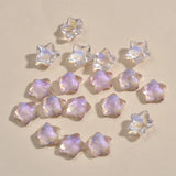 5pcs 16mm Clear Star Loose Beads DIY Jewelry Making Tool