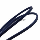 5pcs*1m/lot 5*3mm Brown Flat Leather Cords for Bracelet Making