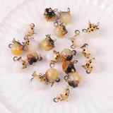 5pcs Puffer Fish Pendant Charms for Jewelry Making DIY